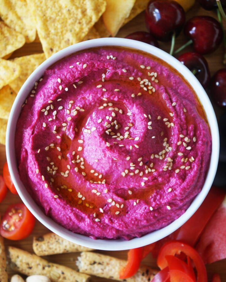 Pink DIP | Vegan Hummus