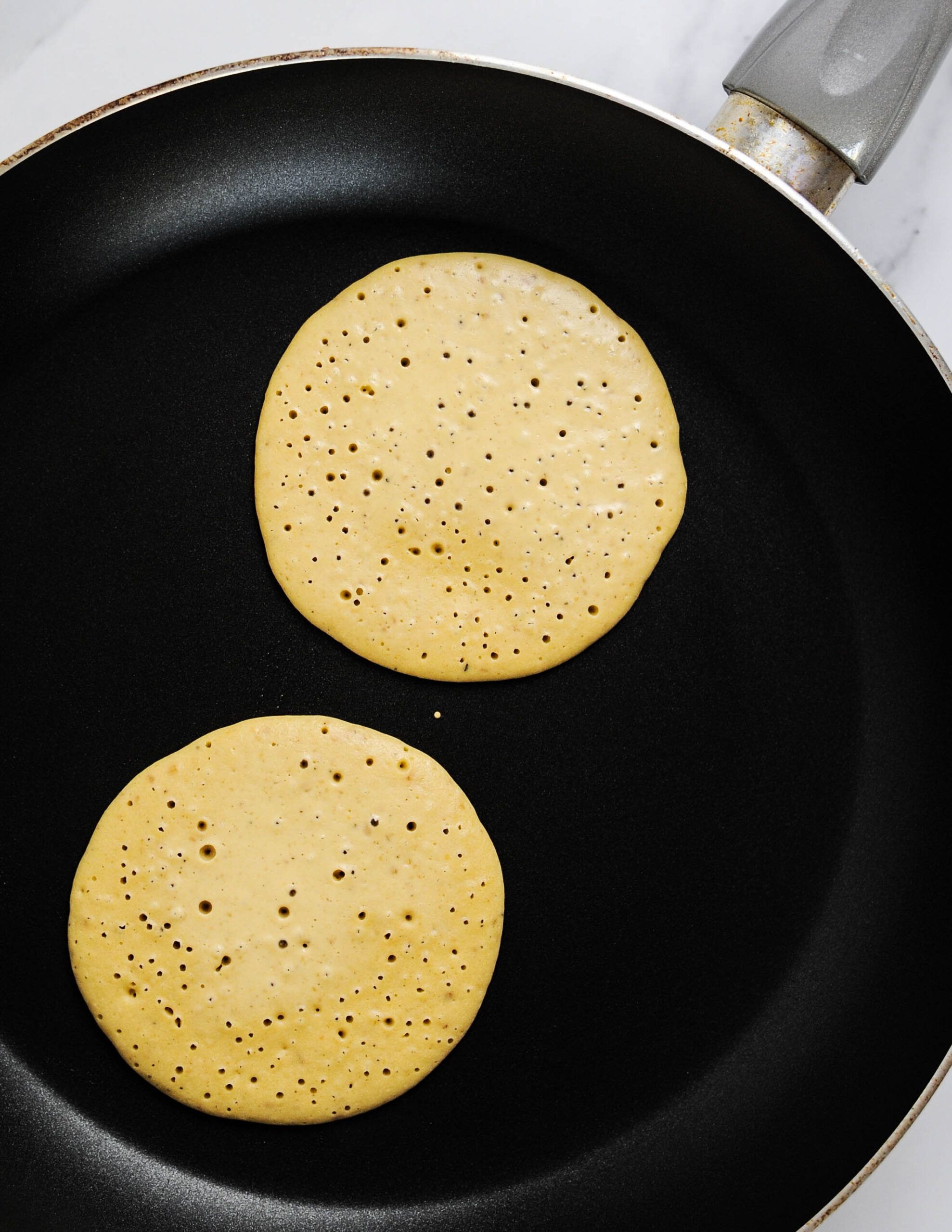 Chickpea Pancake Process 8