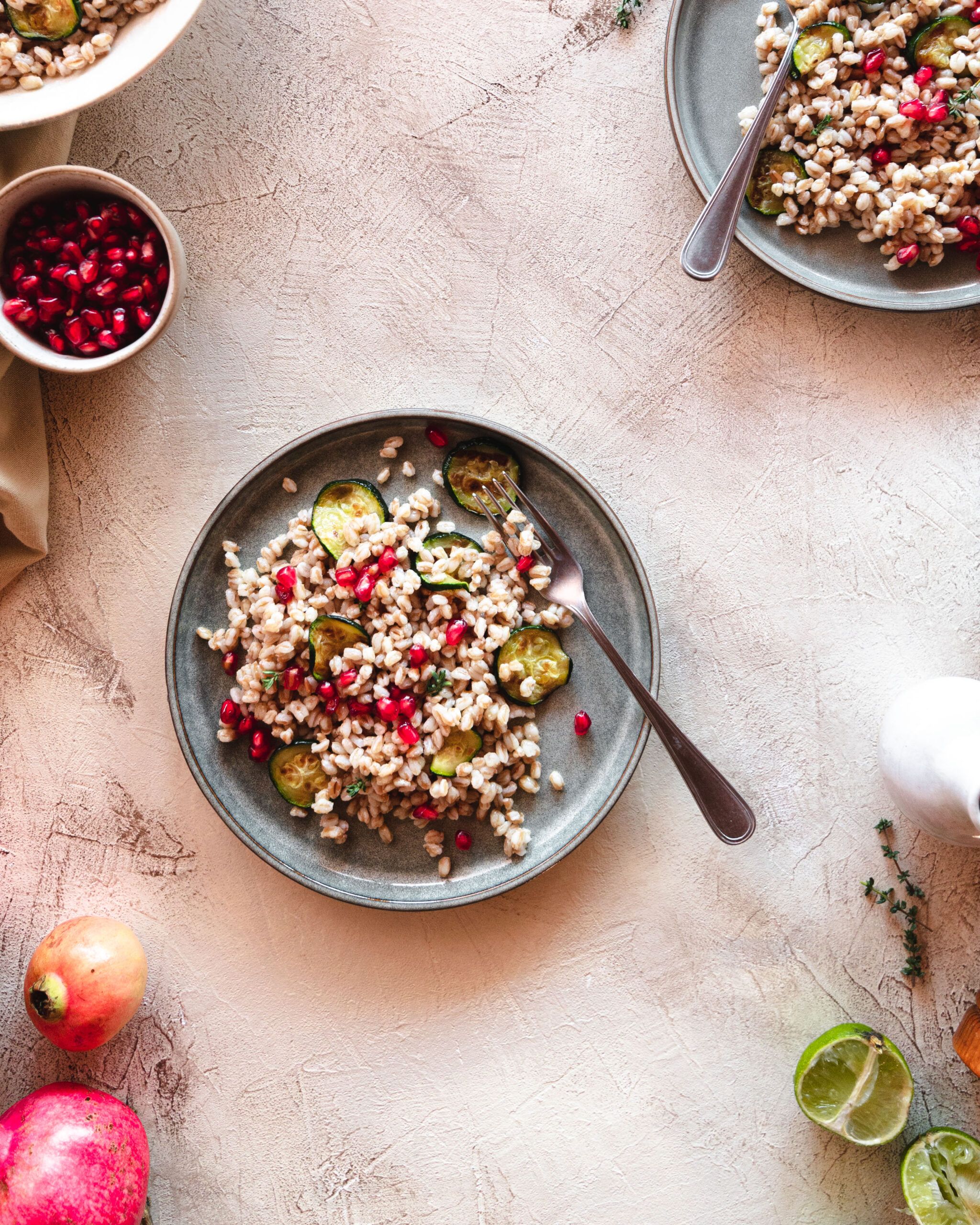 Warm Farro Salad 2